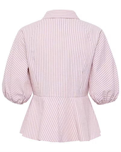 Fransa - FRKiara Skjorte - Rose Smoke Stripe